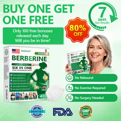 𝐔𝐒𝐀 𝐃𝐨𝐜𝐭𝐨𝐫 𝐑𝐞𝐜𝐨𝐦𝐦𝐞𝐧𝐝𝐞𝐝| 𝐑𝐔𝐃𝑨𝑼𝑶® 𝑩𝒆𝒓𝑏𝘦𝘳𝑖𝗇𝒆 𝟔-𝗶𝙣-𝟏 𝑁𝑎𝑛𝑜 𝘔𝘪𝘤𝘳𝘰𝘯𝘦𝘦𝘥𝘭𝘦 𝖯𝚊𝗍𝖼𝗁 |𝘉𝘢𝘤𝘬𝘦𝘥 𝘣𝘺 𝘴𝘤𝘪𝘦𝘯𝘤𝘦 | 𝟨-𝗂𝗇-𝟣 𝖿𝗈𝗋𝗆𝗎𝗅𝖺 | 𝑅𝑒𝑠𝑢𝑙𝑡𝑠 𝑖𝑛 7 𝑑𝑎𝑦𝑠