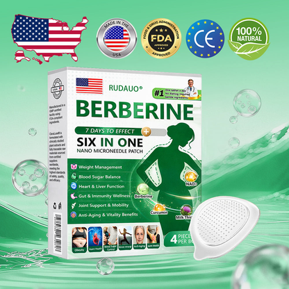 𝐔𝐒𝐀 𝐃𝐨𝐜𝐭𝐨𝐫 𝐑𝐞𝐜𝐨𝐦𝐦𝐞𝐧𝐝𝐞𝐝| 𝐑𝐔𝐃𝑨𝑼𝑶® 𝑩𝒆𝒓𝑏𝘦𝘳𝑖𝗇𝒆 𝟔-𝗶𝙣-𝟏 𝑁𝑎𝑛𝑜 𝘔𝘪𝘤𝘳𝘰𝘯𝘦𝘦𝘥𝘭𝘦 𝖯𝚊𝗍𝖼𝗁 |𝘉𝘢𝘤𝘬𝘦𝘥 𝘣𝘺 𝘴𝘤𝘪𝘦𝘯𝘤𝘦 | 𝟨-𝗂𝗇-𝟣 𝖿𝗈𝗋𝗆𝗎𝗅𝖺 | 𝑅𝑒𝑠𝑢𝑙𝑡𝑠 𝑖𝑛 7 𝑑𝑎𝑦𝑠