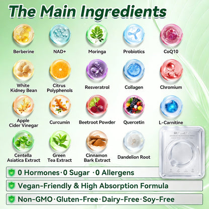 𝐏𝐡𝐲𝐬𝐢𝐜𝐢𝐚𝐧-𝐅𝐨𝐫𝐦𝐮𝐥𝐚𝐭🩹| 𝐑𝗨𝐃𝑨𝐔𝗢® 𝐌𝐨𝐫𝐢𝐧𝐠𝐚 𝐁𝐞𝐫𝐛𝐞𝐫𝐢𝐧𝐞 × 𝐍𝐀𝐃+ 𝟏𝟎-𝐢𝐧-𝟏 𝐀𝐝𝐯𝐚𝐧𝐜𝐞𝐝 𝐍𝐚𝐧𝐨 𝐌𝐢𝐜𝐫𝐨𝐧𝐞𝐞𝐝𝐥𝐞 𝐏𝐚𝐭𝐜𝐡 (𝐄𝐱𝐩𝐞𝐫𝐢𝐞𝐧𝐜𝐞 𝐕𝐢𝐬𝐢𝐛𝐥𝐞 𝟕-𝐃𝐚𝐲 𝐑𝐞𝐬𝐮𝐥𝐭𝐬)