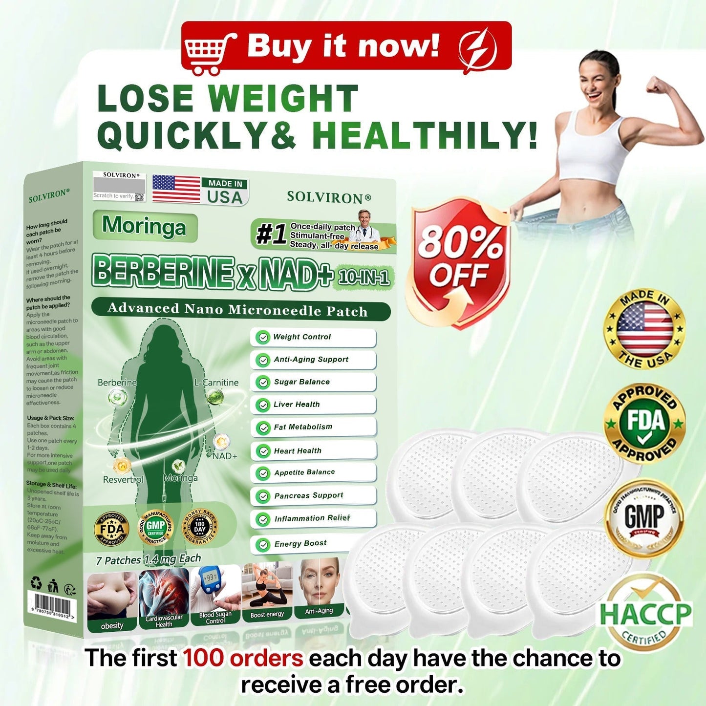 𝐏𝐡𝐲𝐬𝐢𝐜𝐢𝐚𝐧-𝐅𝐨𝐫𝐦𝐮𝐥𝐚𝐭𝐞𝐝 | 𝐒𝐨𝐥𝐯𝐢𝐫𝐨𝐧® 🎑 𝐌𝐨𝐫𝐢𝐧𝐠𝐚 𝐁𝐞𝐫𝐛𝐞𝐫𝐢𝐧𝐞 × 𝐍𝐀𝐃+ 𝟏𝟎-𝐢𝐧-𝟏 𝐀𝐝𝐯𝐚𝐧𝐜𝐞𝐝 𝐍𝐚𝐧𝐨 𝐌𝐢𝐜𝐫𝐨𝐧𝐞𝐞𝐝𝐥𝐞 𝐏𝐚𝐭𝐜𝐡 (𝐄𝐱𝐩𝐞𝐫𝐢𝐞𝐧𝐜𝐞 𝐕𝐢𝐬𝐢𝐛𝐥𝐞 𝟕-𝐃𝐚𝐲 𝐑𝐞𝐬𝐮𝐥𝐭𝐬)