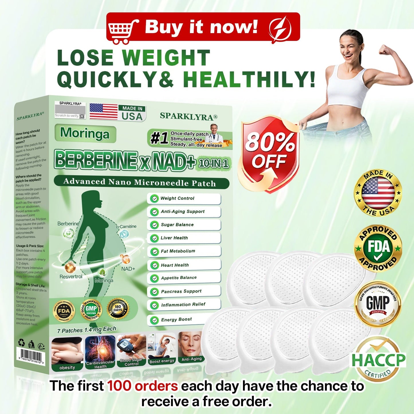 𝐔𝐒 𝐃𝐨𝐜𝐭𝐨𝐫 𝐑𝐞𝐜𝐨𝐦𝐦𝐞𝐧𝐝𝐞𝐝 🎉| 𝐒𝐩𝐚𝐫𝐤𝗹𝘆𝗿𝗮® 𝑴𝒐𝒓𝒊𝒏𝒈𝗮 𝗕𝗲𝗿𝗯𝗲𝗿𝙞𝙣𝙚 × 𝙉𝘼𝐃+ 𝟏𝟎-𝐢𝐧-𝟏 𝗔𝗱𝘃𝗮𝗻𝗰𝙚𝙙 𝙉𝙖𝙣𝙤 𝙈𝙞𝙘𝙧𝙤𝙣𝙚𝙚𝐝𝐥𝐞 𝐏𝐚𝐭𝙘𝙝(𝐉𝐮𝐬𝐭 𝐨𝐧𝐜𝐞 𝐚 𝐝𝐚𝐲, 𝐯𝐢𝐬𝐢𝐛𝐥𝐞 𝐜𝐡𝐚𝐧𝐠𝐞𝐬 𝐢𝐧 𝟕 𝐝𝐚𝐲𝐬)