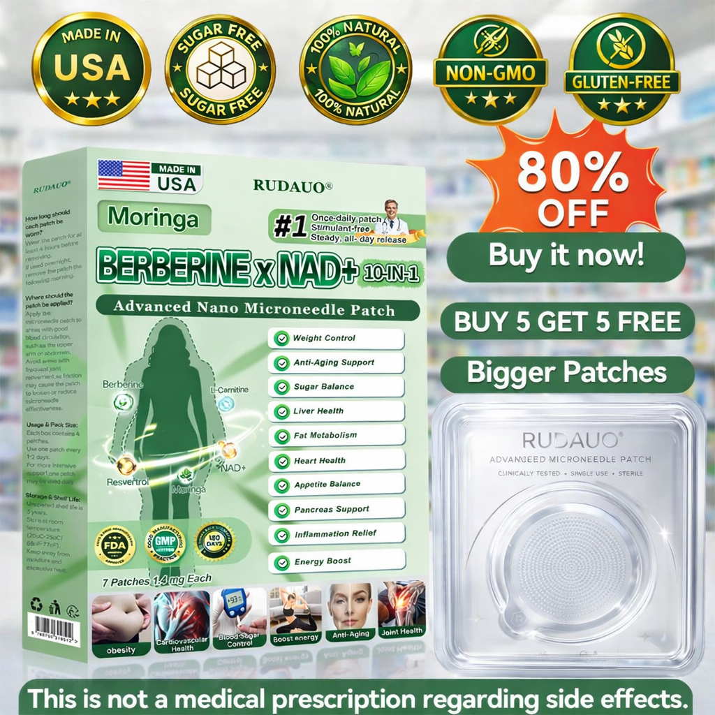 𝐏𝐡𝐲𝐬𝐢𝐜𝐢𝐚𝐧-𝐅𝐨𝐫𝐦𝐮𝐥𝐚𝐭𝐞𝐝🌎| 𝐑𝐔𝐃𝑨𝑼𝑶® 𝐌𝐨𝐫𝐢𝐧𝐠𝐚 𝐁𝐞𝐫𝐛𝐞𝐫𝐢𝐧𝐞 × 𝐍𝐀𝐃+ 𝟏𝟎-𝐢𝐧-𝟏 𝐌𝐢𝐜𝐫𝐨𝐧𝐞𝐞𝐝𝐥𝐞 𝐏𝐚𝐭𝐜𝐡